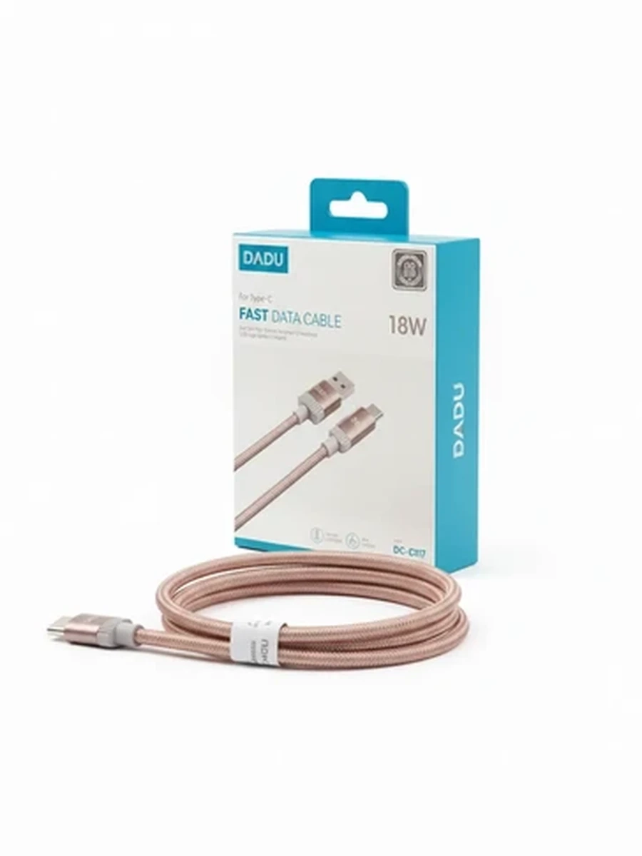Кабель DADU USB на Type-C для быстрой зарядки 18W 3A