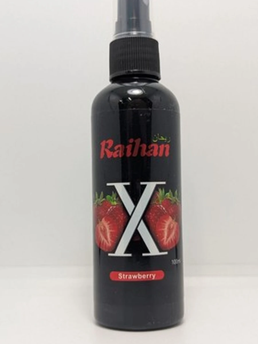 Ароматизатор воздуха для салона аэрозольный Raihan X с запахом клубники STRAWBERRY