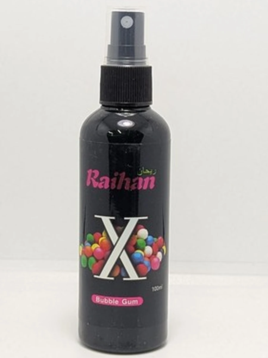 Ароматизатор воздуха для салона аэрозольный Raihan X с запахом жевательной резинки BUBBLE GUM