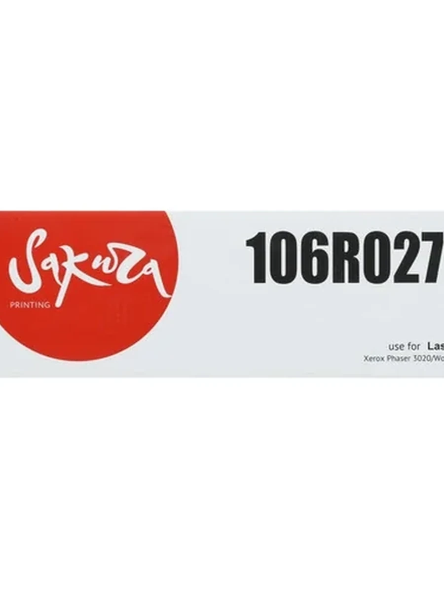 Картридж Sakura SA106R02773 (Xerox 106R02773)  для Phaser 3020/WorkCentre 3025, черный, 1500стр., обновленный чип, совместимый
