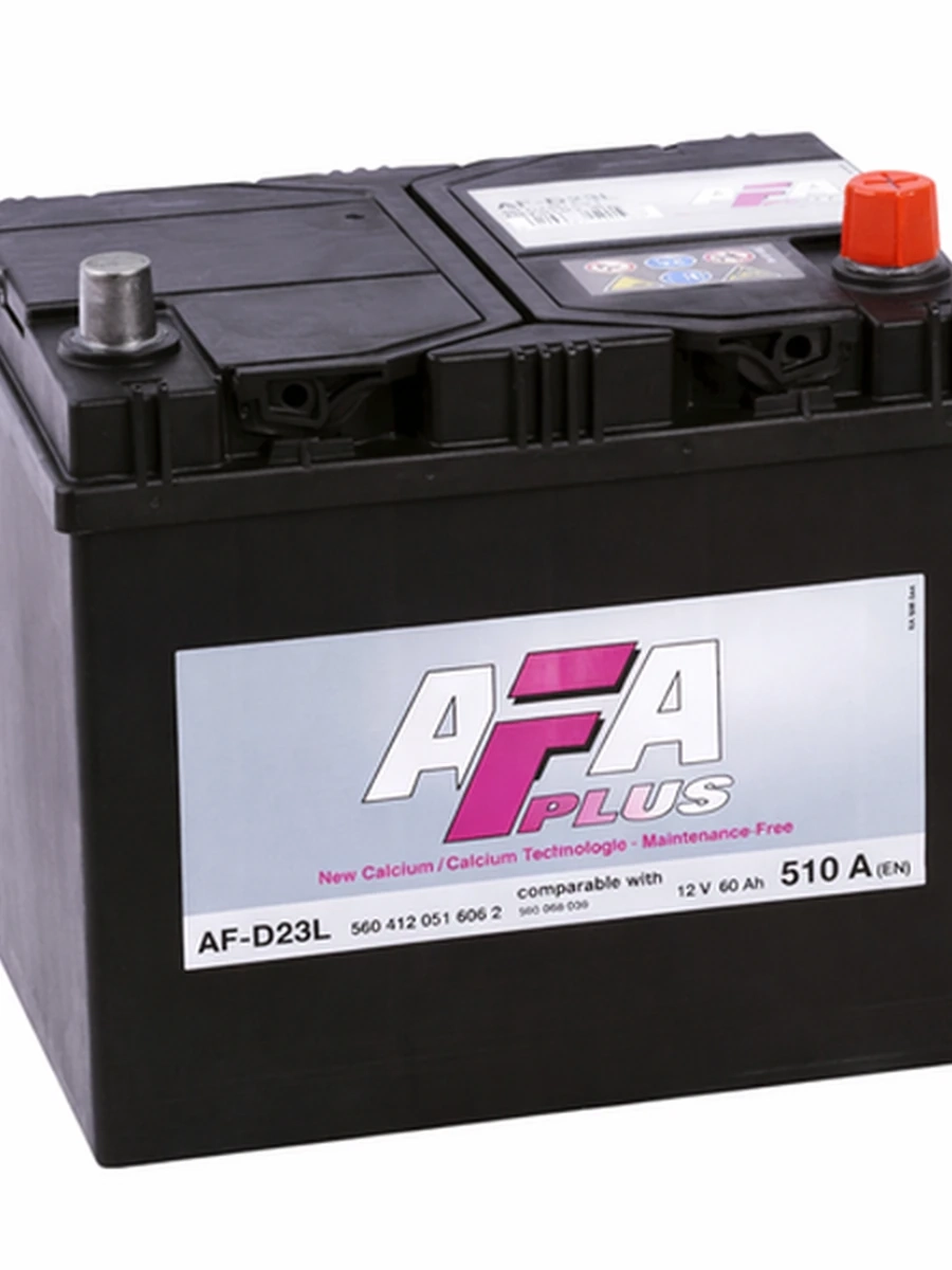 AFA PLUS 60 ah AFD23L R+