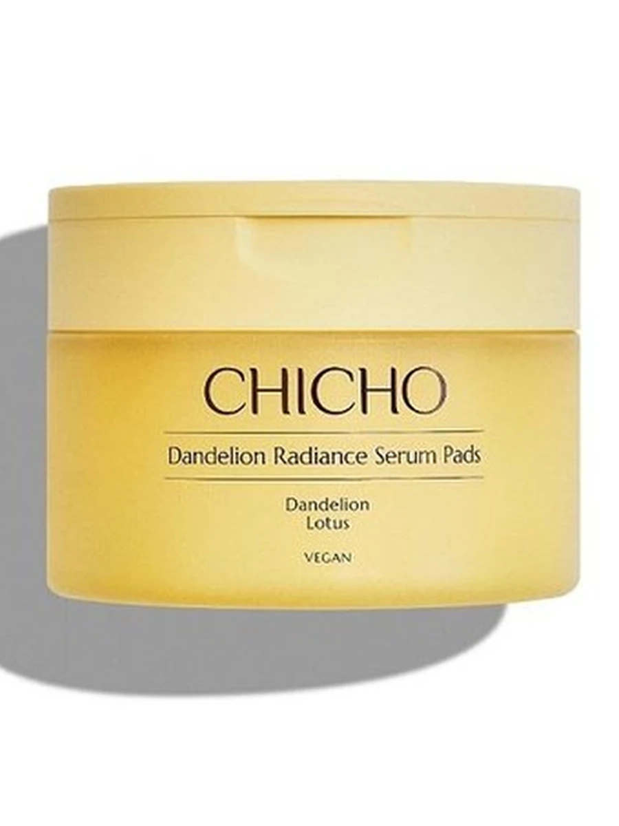 ПЭДЫ ДЛЯ ЛИЦА DANDELION RADIANCE SERUM PADS 210G*90EA (CHICHO)