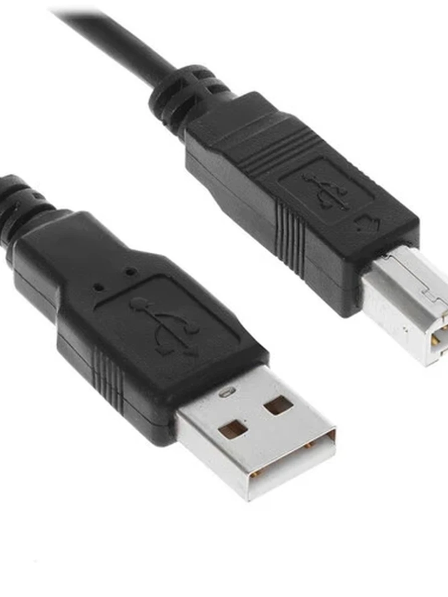 Кабель USB 2.0 A (M) - USB B (M), 3m, DEXP [UamUbmBSi300V2] Черный