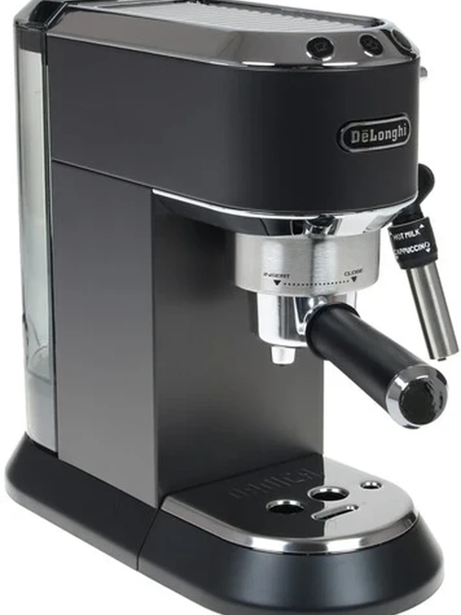 Кофеварка рожковая Delonghi EC 685.BK черный [исп. кофе - молотый, чалды, 1350 Вт, 15 бар, 1100 мл, 1100 мл, ручной]