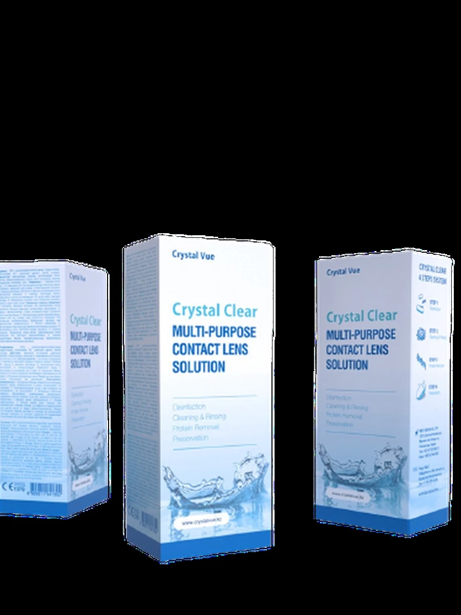 Раствор Crystal Clear 60 мл (жидкость для линз)