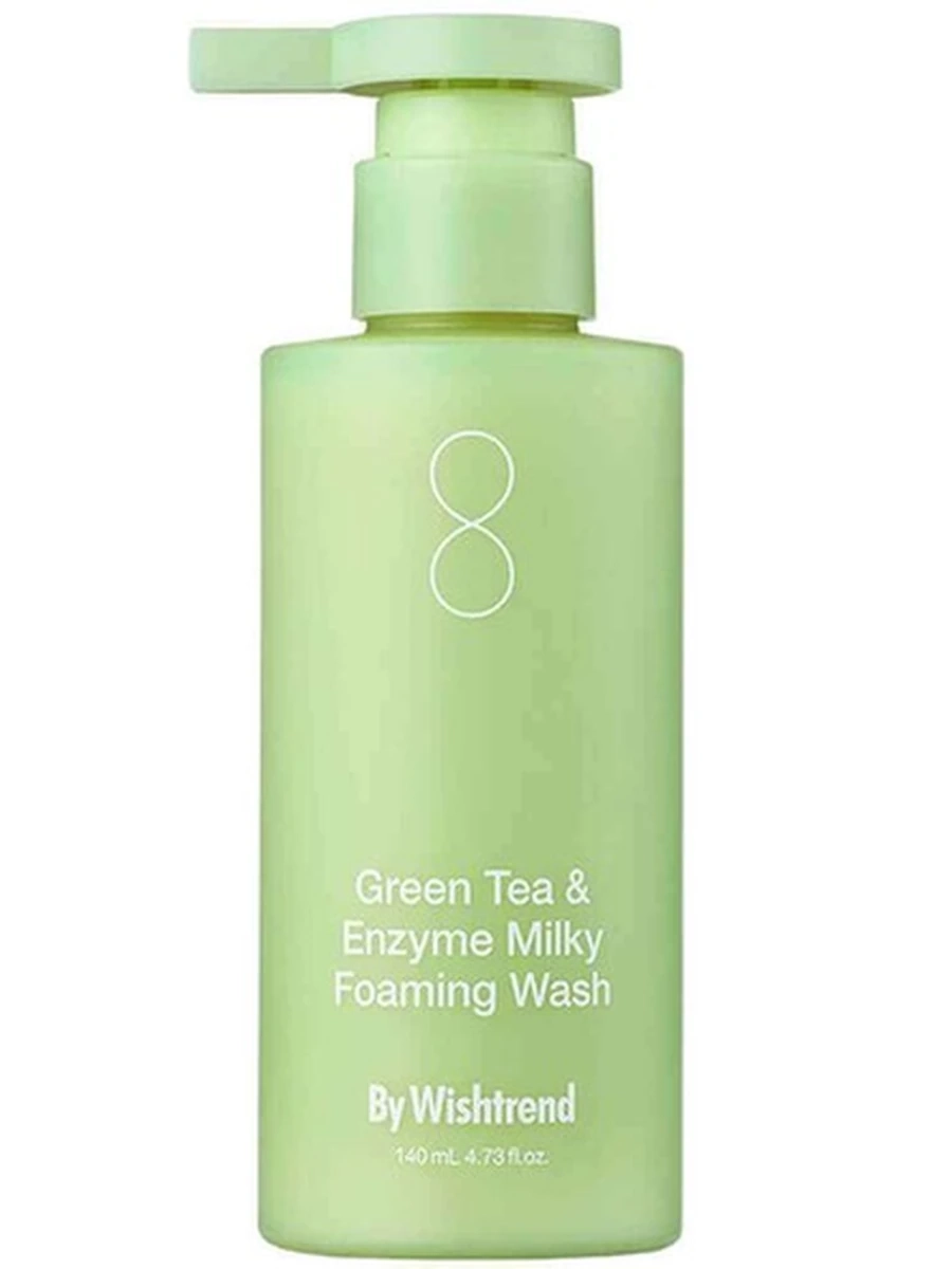 By Wishtrend Green Tea & Enzyme Milky Foaming Wash