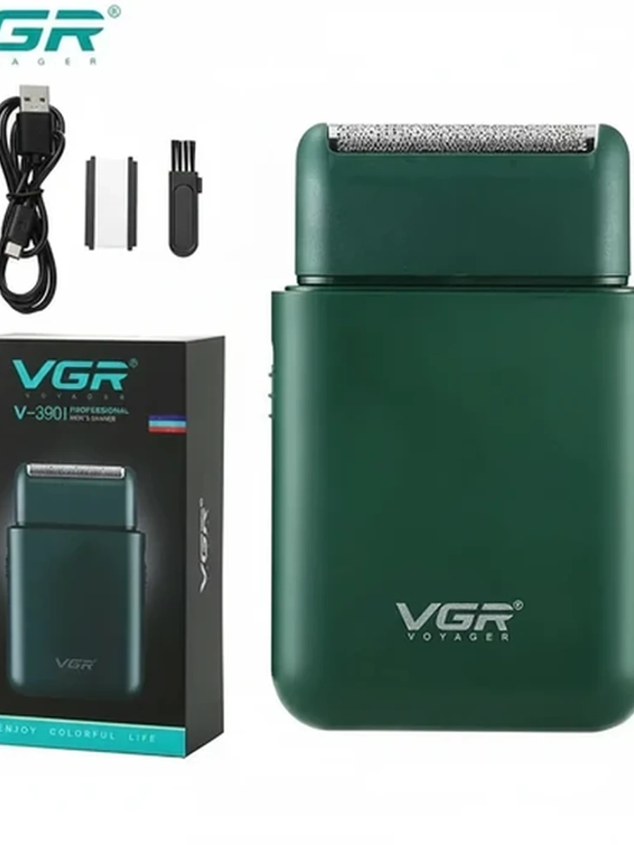 Профессиональная электробритва VGR V-390 шейвер для мужчин с триммером