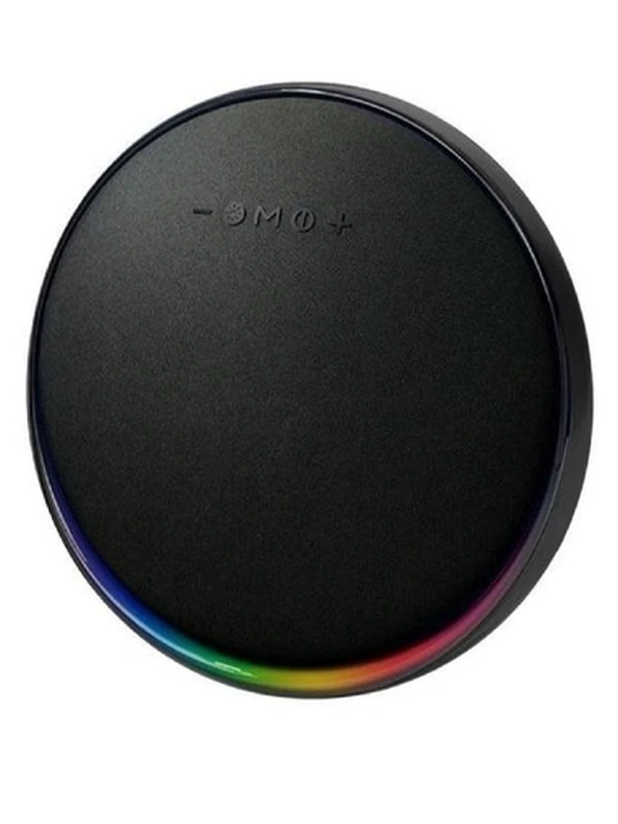 Портативная беспроводная Bluetooth колонка с эффектной круговой RGB подсветкой