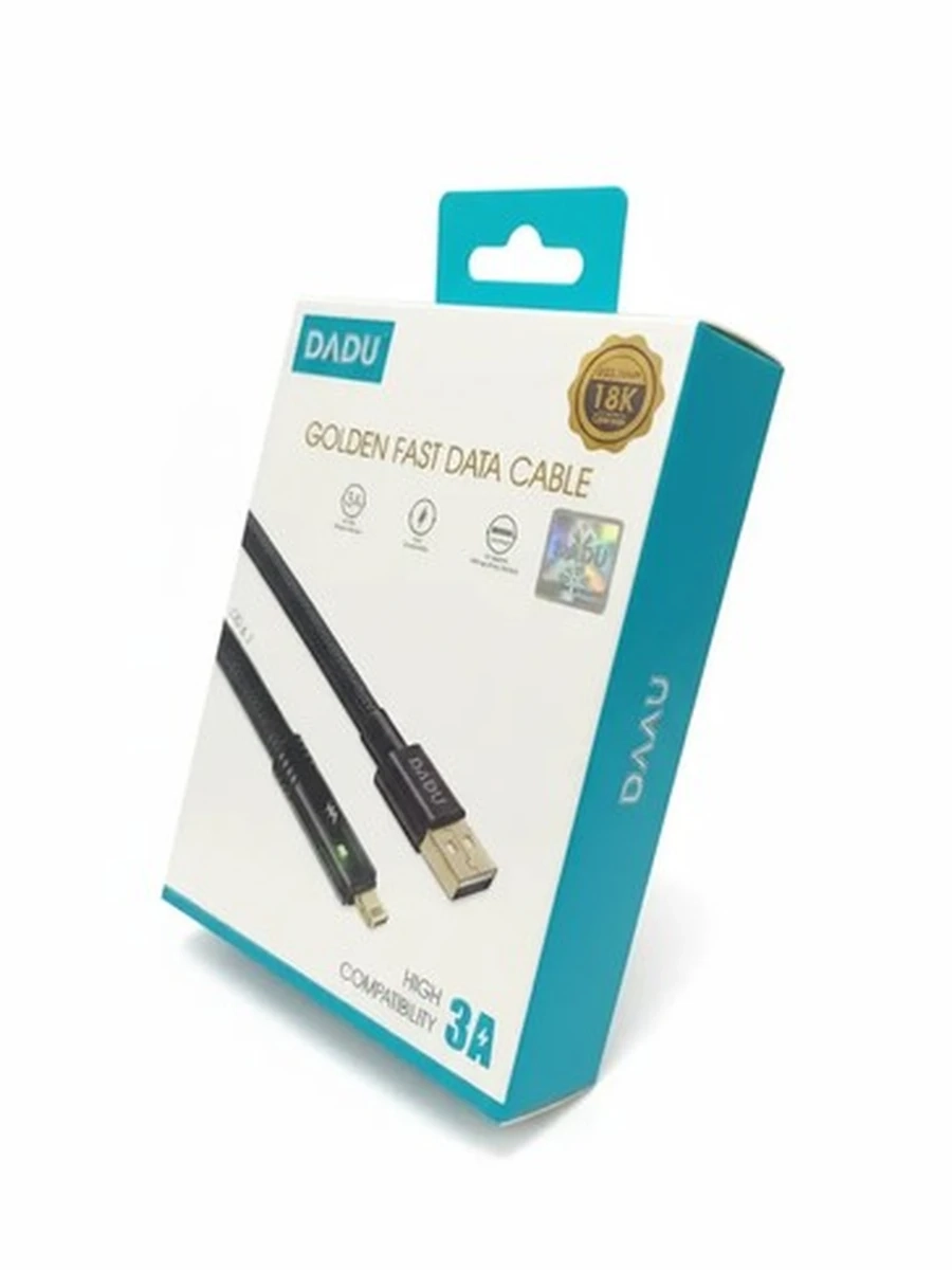 Прочный кабель DADU для быстрой зарядки iPhone с разъемом Lightning