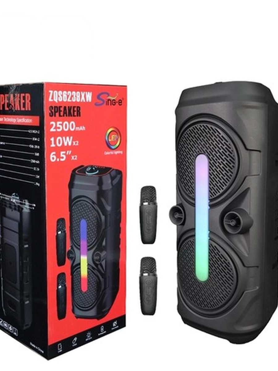 Портативная Bluetooth-колонка Sing-e ZQS6239XW