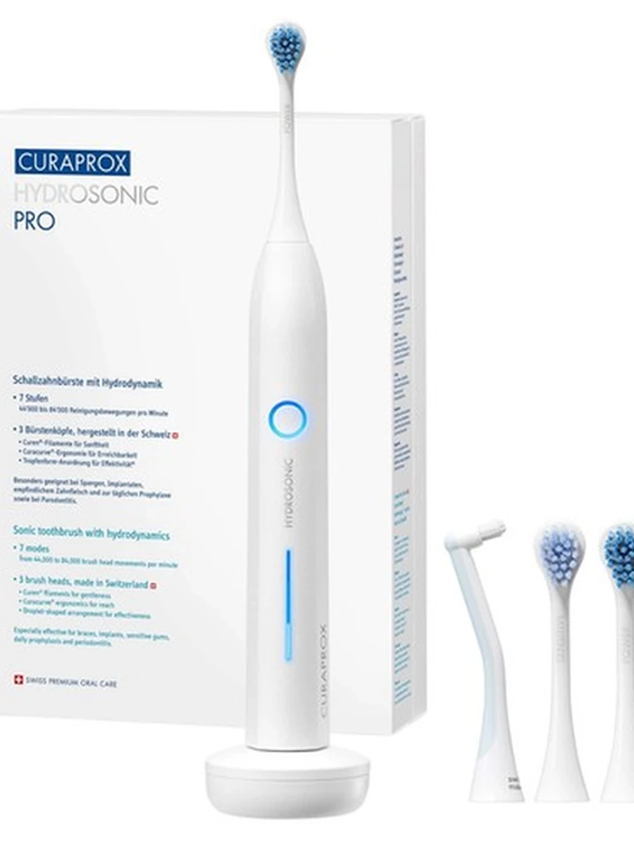 Электрическая зубная щетка звуковая Curaprox Hydrosonic Pro