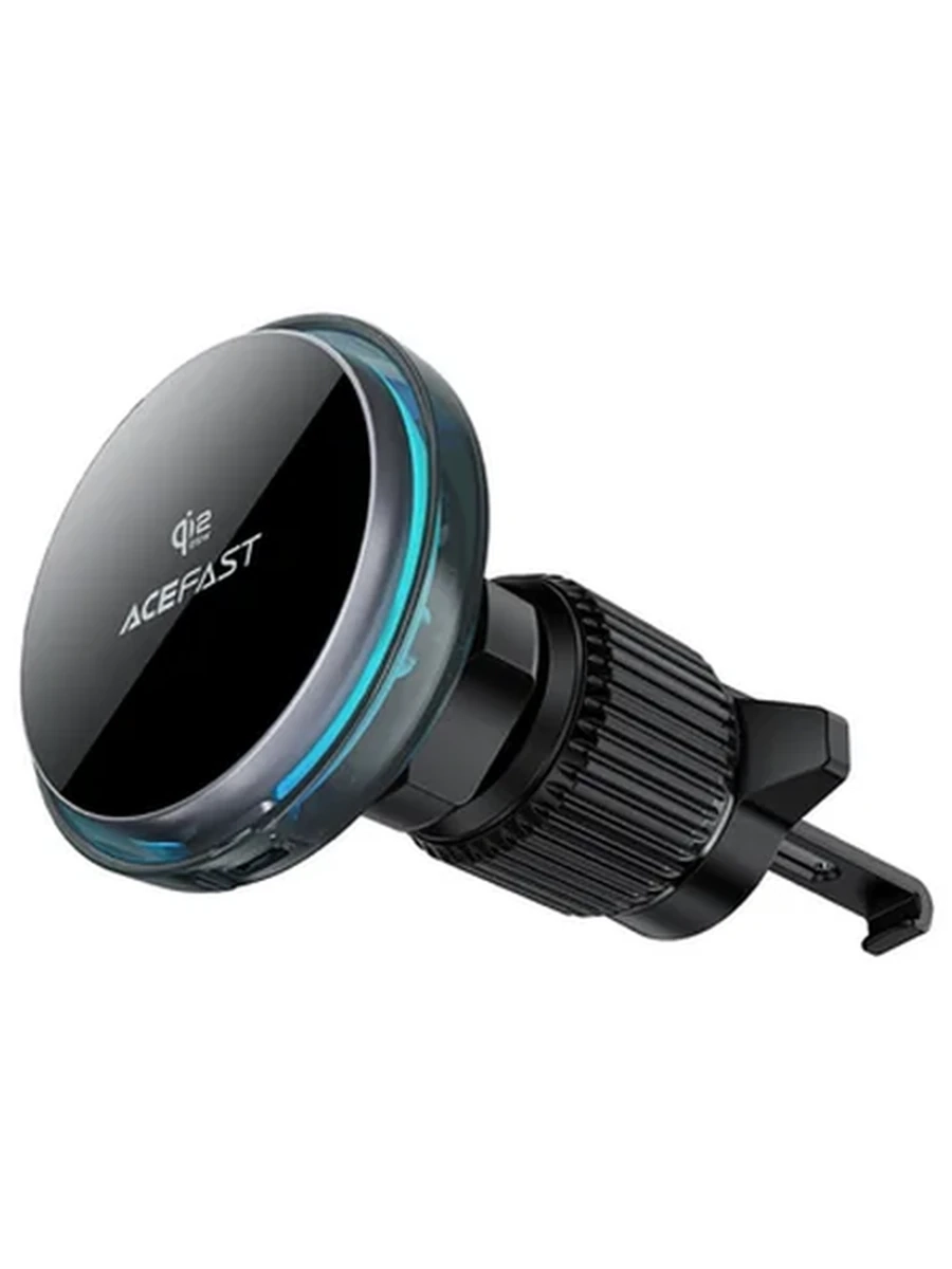 Авто подставки ACEFAST D61 Qi2 25W magnetic wireless charging car holder,metal gray