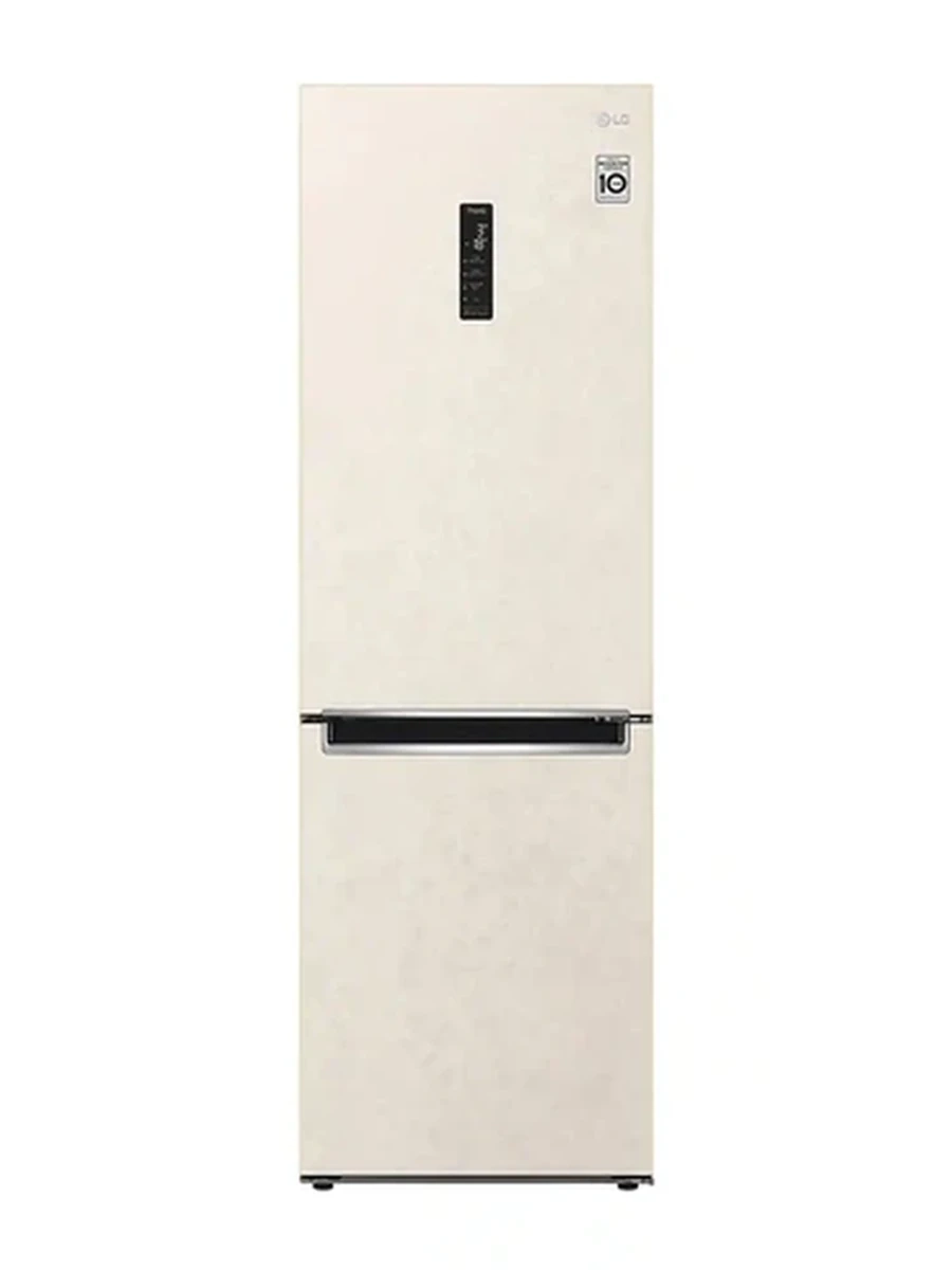 Холодильник LG GC-B459MEWM | 374л | DoorCooling+ | ThinQ | Бежевый
