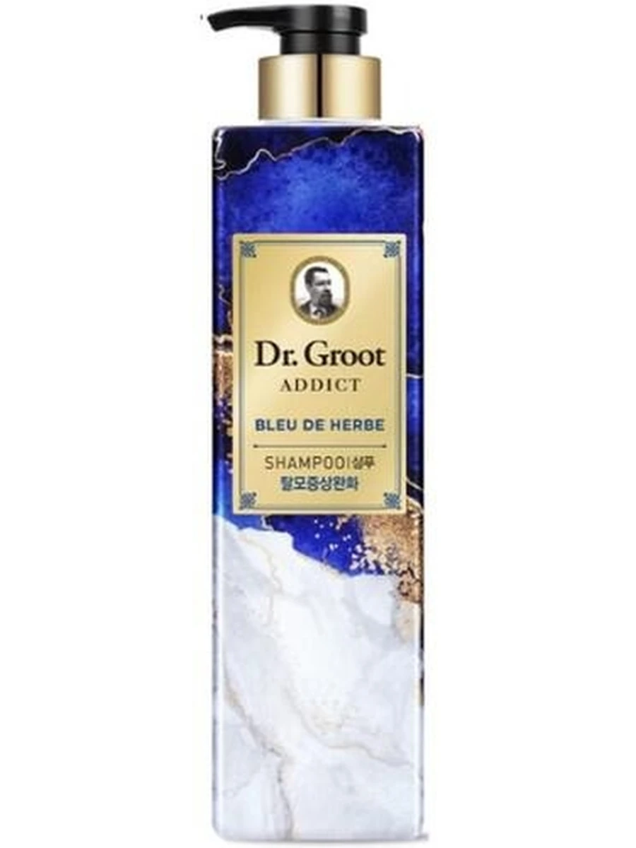 [Dr. Groot] ADDICT BLEU DE HERBE Шампунь Citrus & Sandal Wood 680мл для мужчин K-beauty