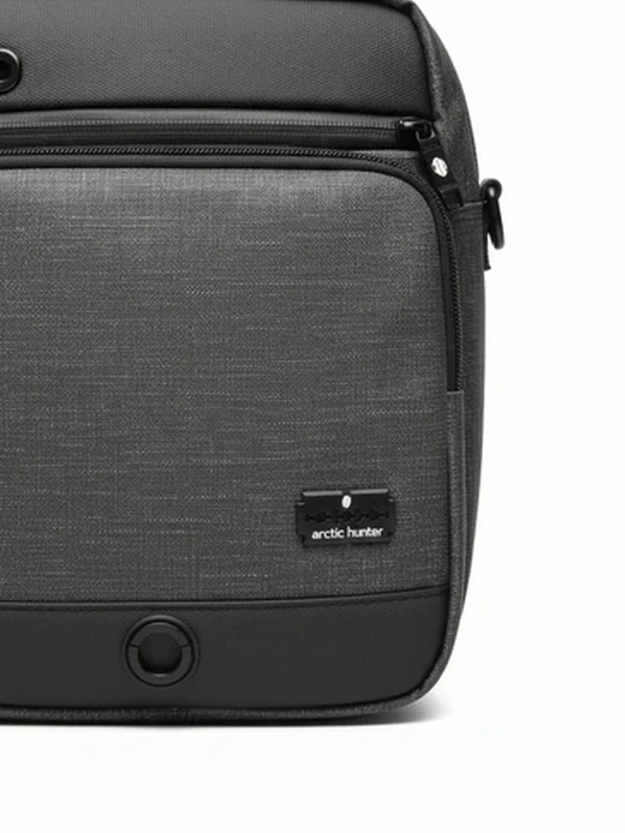 Сумка мужская через плечо Arctic Hunter городская для документов с USB