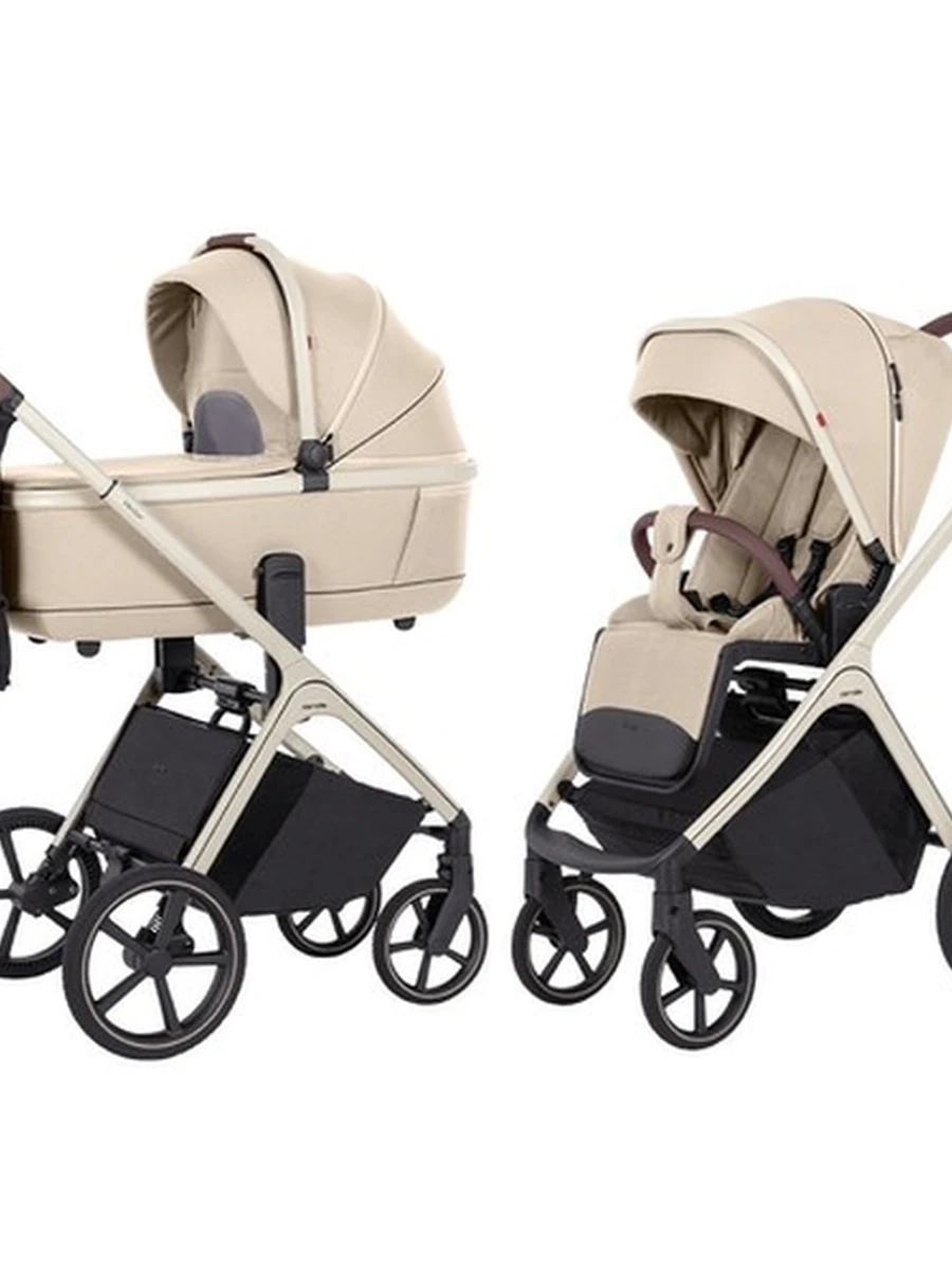 Коляска 2 в 1 Carrello Vector Seashell Beige (Бежевый)