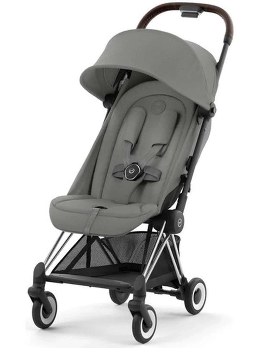 Cybex Coya Mirage Grey шасси chrome brown прогулочная коляска