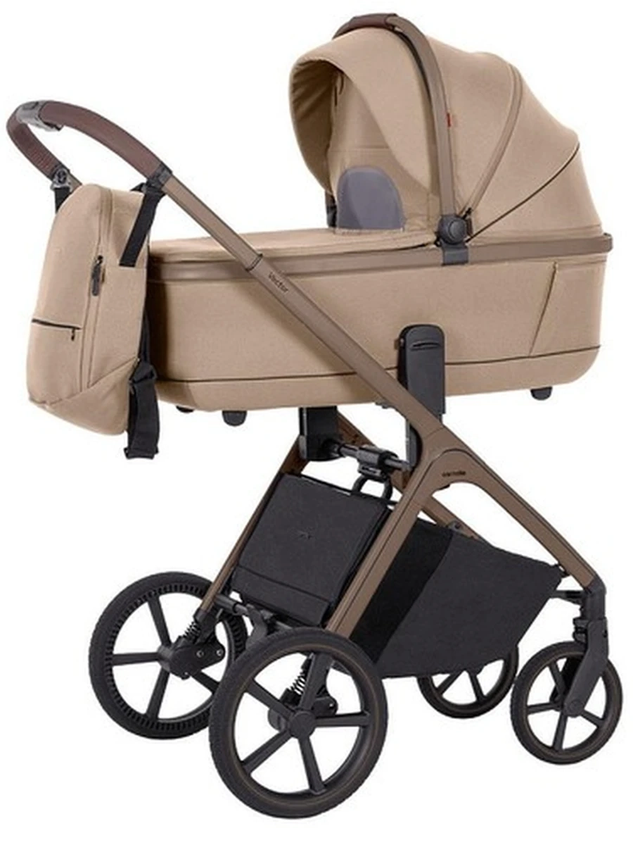 Коляска 2 в 1 Carrello Vector Foam Beige (Светло-коричневый)