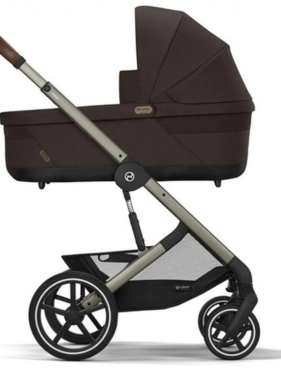 Коляска Cybex Balios S Lux 2 в 1 Chocolate Brown автокресло Aton B2 i-Size