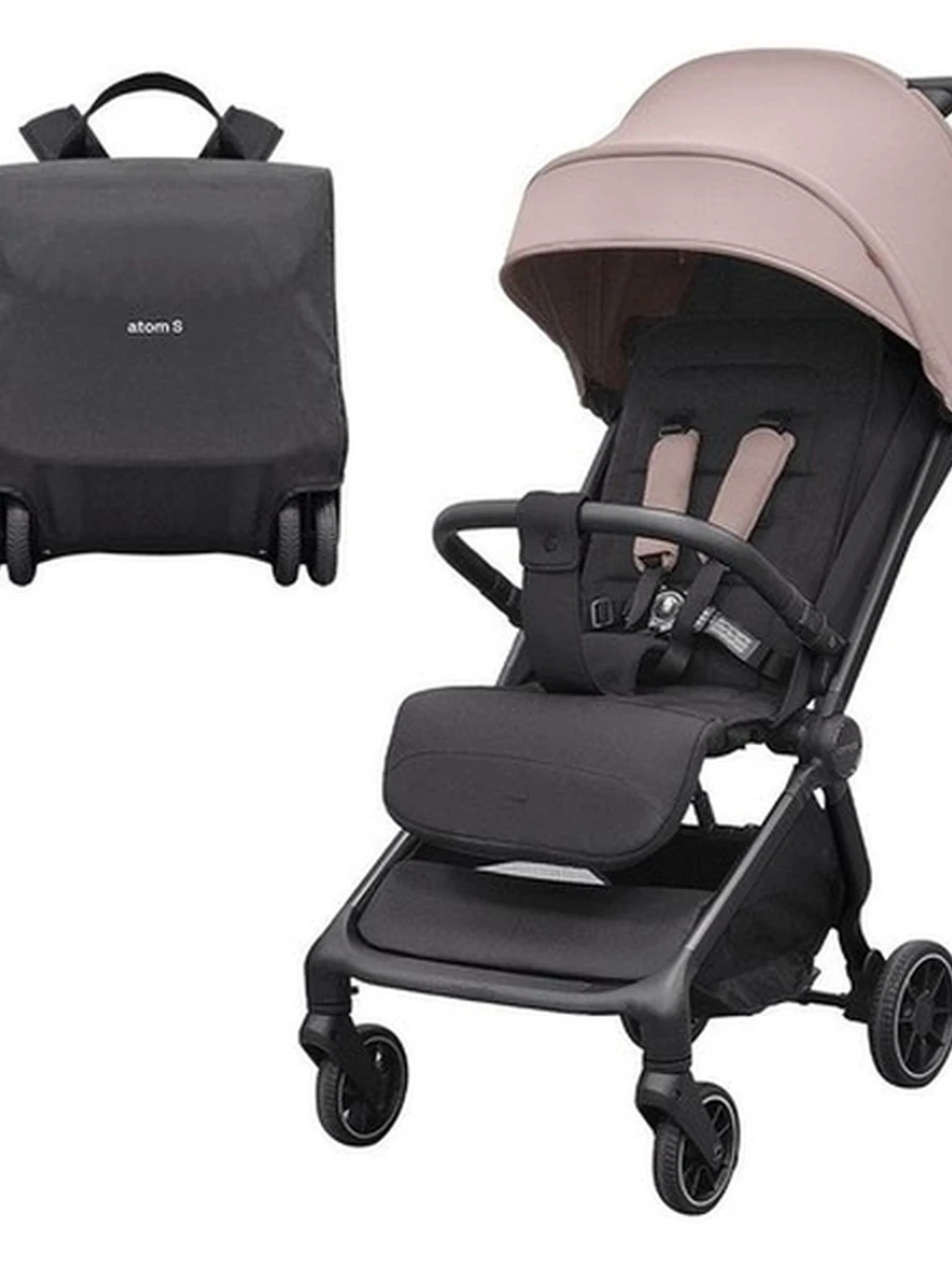 Коляска прогулочная Carrello Atom S  Blossom Pink (Розовый)