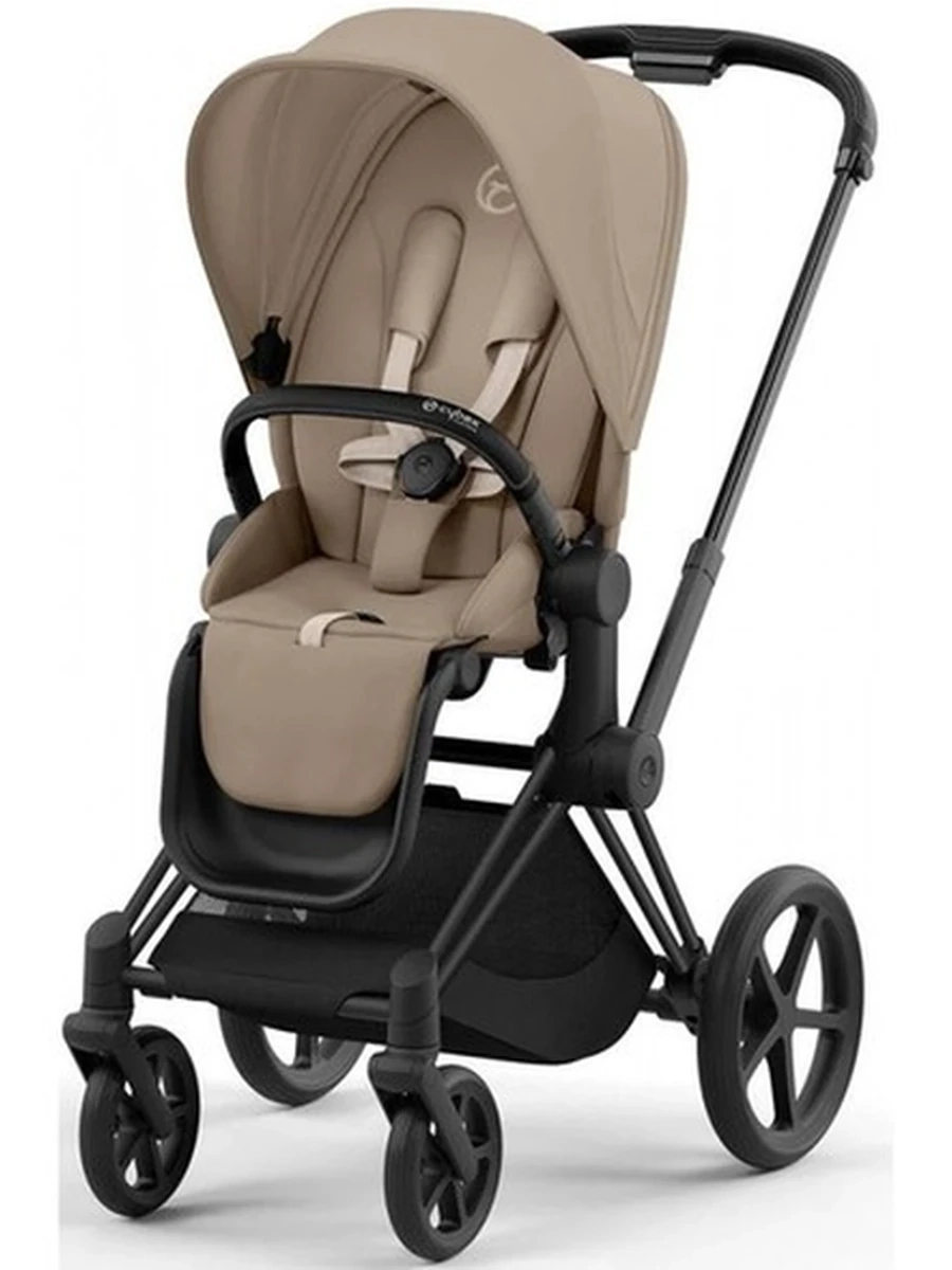 Cybex Priam 4.0 коляска 2 в 1 Cozy Beige шасси Matt Black