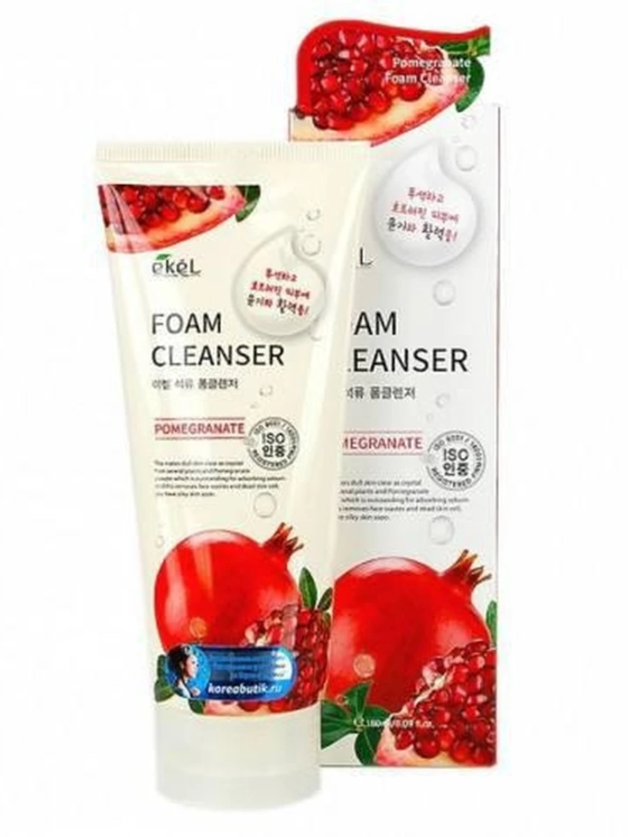 Пенка для умывания с гранатом Ekel Foam Cleanser Pomegranate, 180 мл