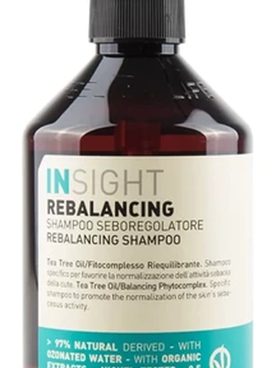 Insight rebalancing shampoo шампунь против жирной кожи головы 400 мл