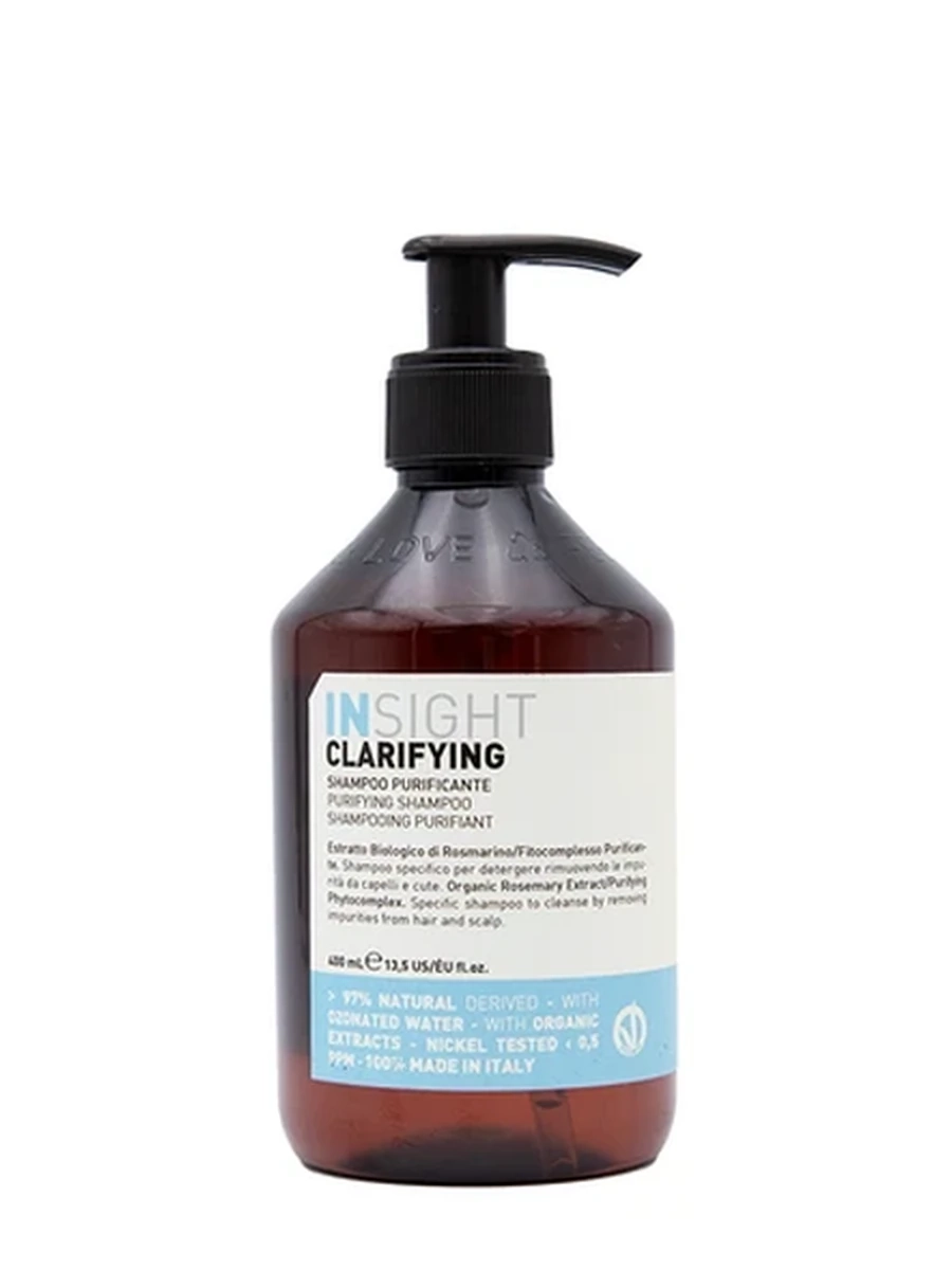 Insight clarifying shampoo purificante 400 ml шампунь против перхоти