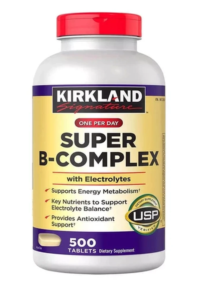 Витамины группы B Kirkland 400табл.