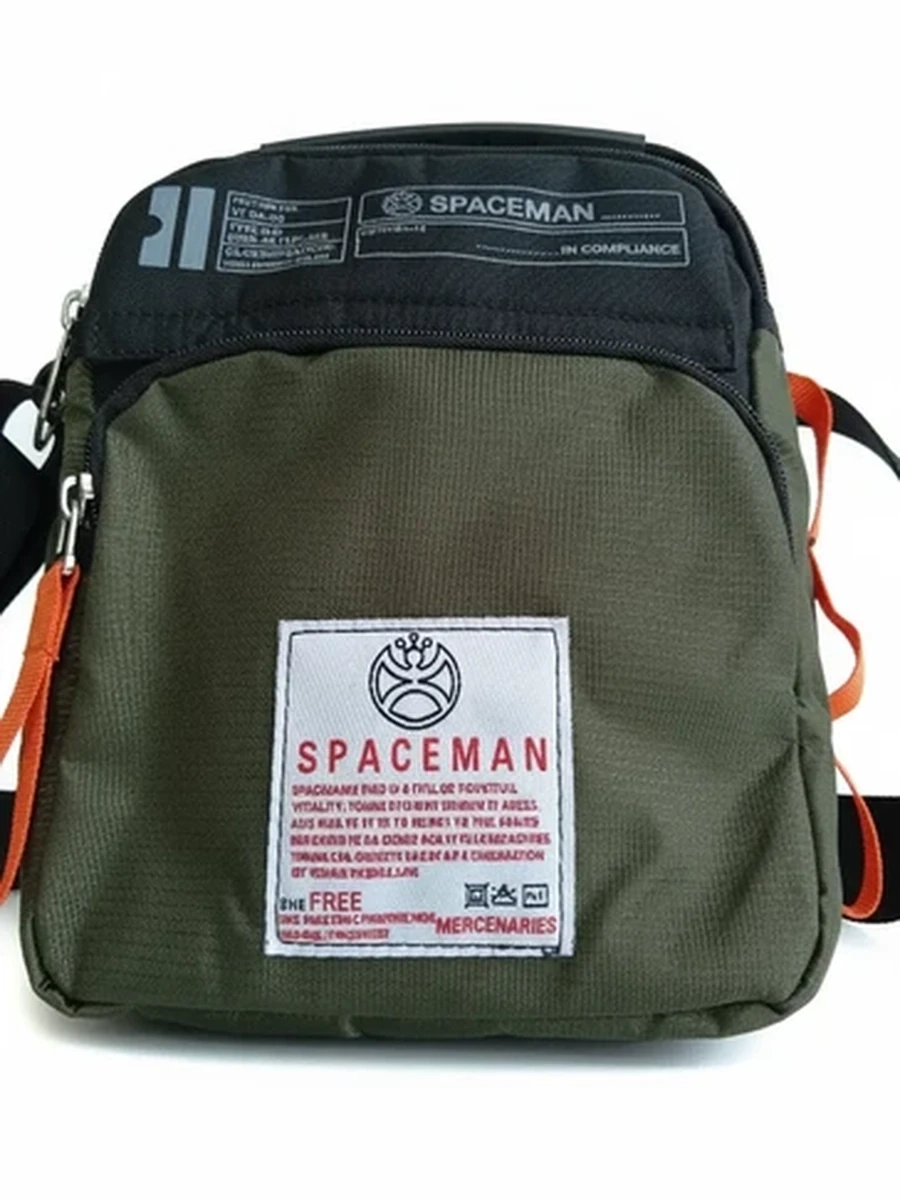 Барсетка мужская через плечо Spaceman нейлоновая городская для документов