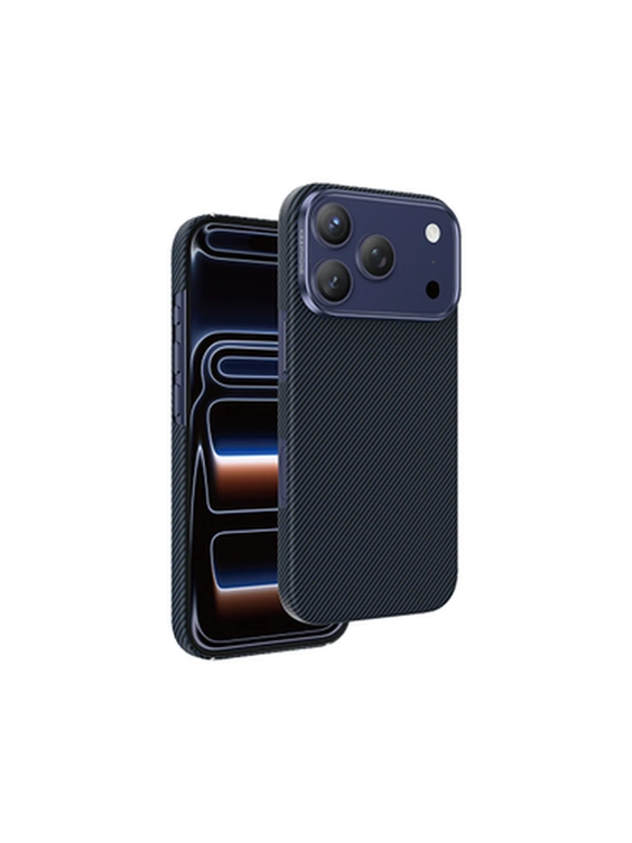 Чехлы KEEPHONE KP-MC0185 KEVLAR SWEDEN MagSafe Iphone 17Pro (Deep Blue)