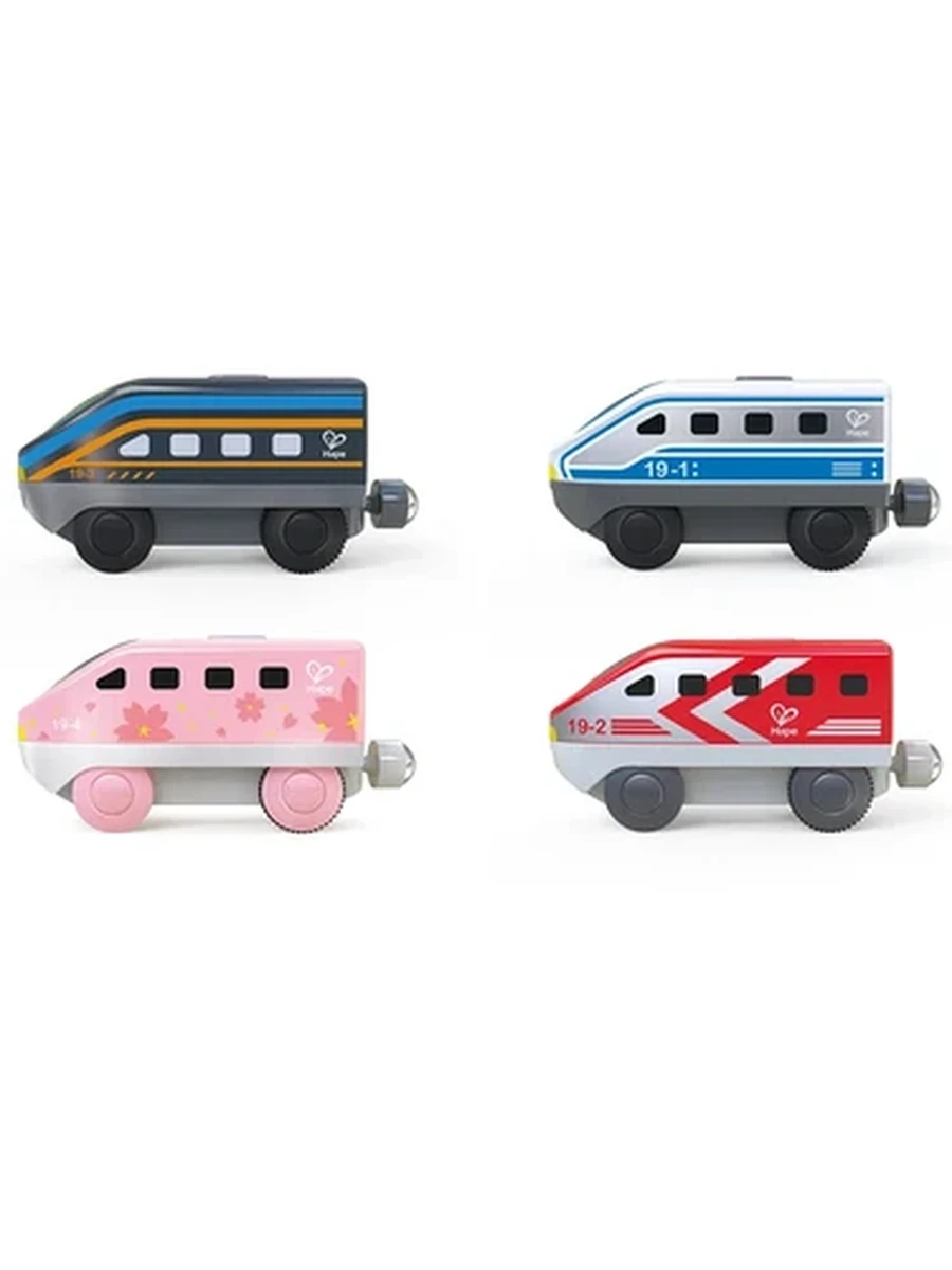 HAPE Локомотив на батарейках Серия "Мой поезд", разноцветный