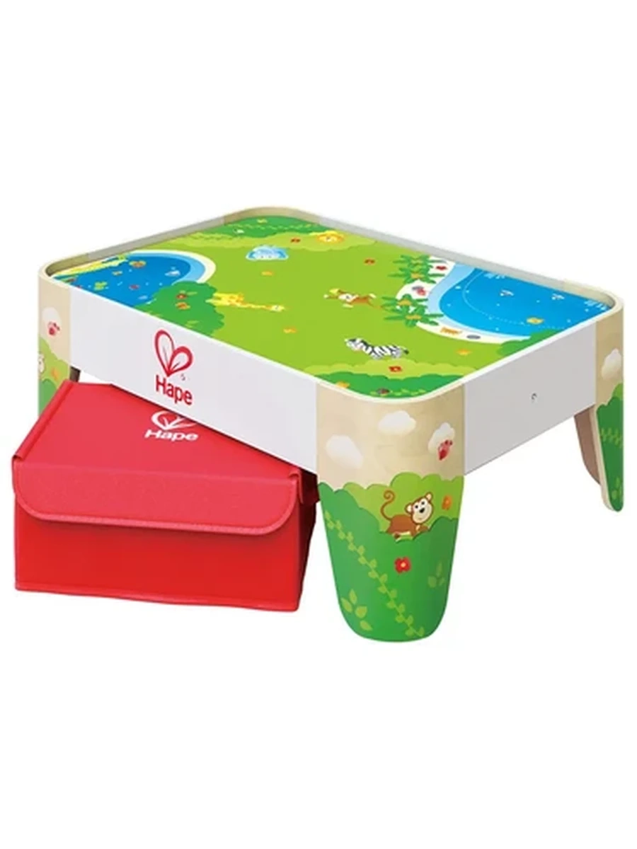 HAPE Игровой стол для ж/д с коробкой для хранения