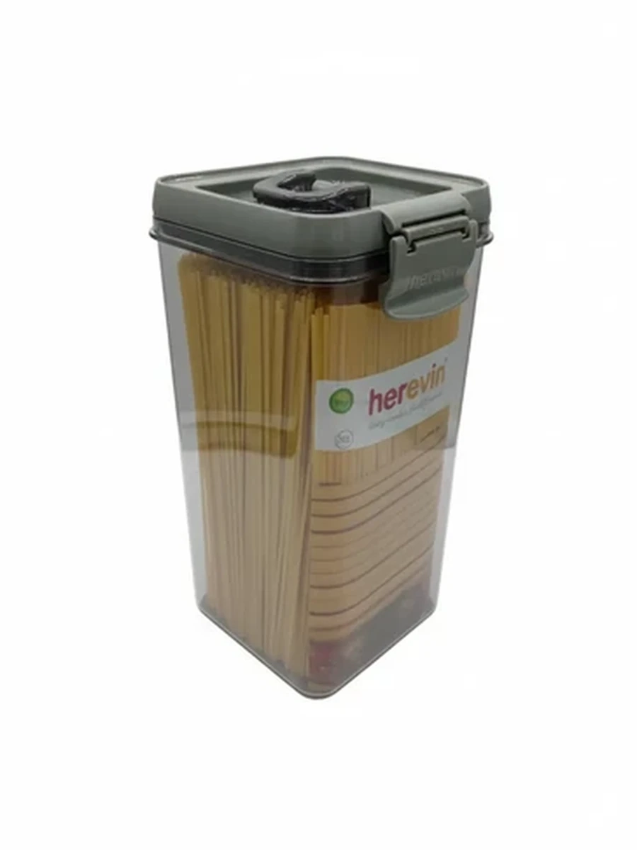 Контейнер для спагетти и сыпучих продуктов Herevin с герметичной крышкой