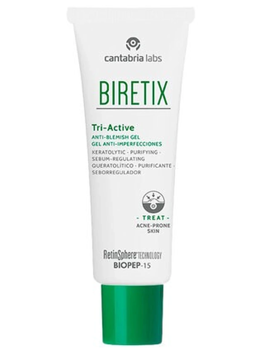 Гель противовоспалительный Cantabria Labs Biretix Tri-Active Anti-Blemish Gel 50 мл