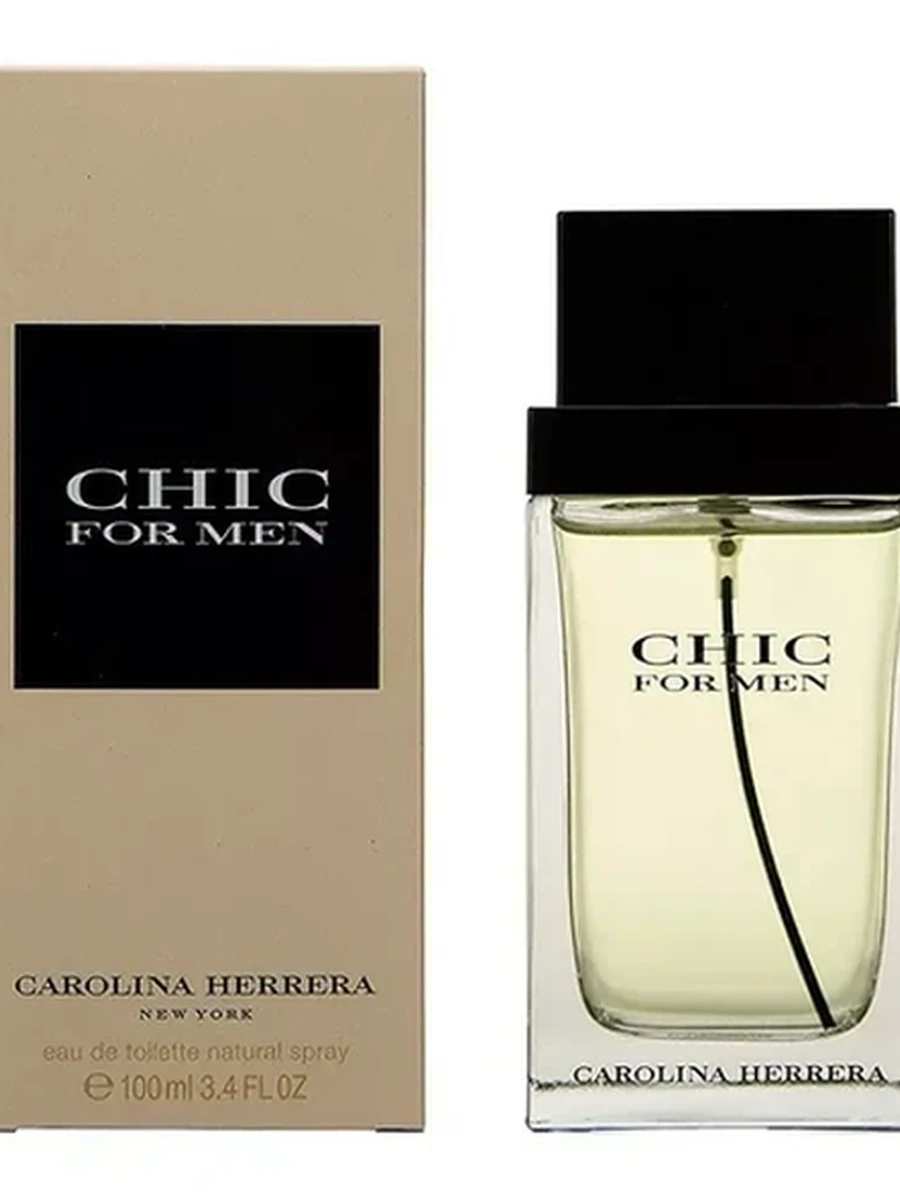 Carolina Herrera Chic for men туалетная вода 100 мл