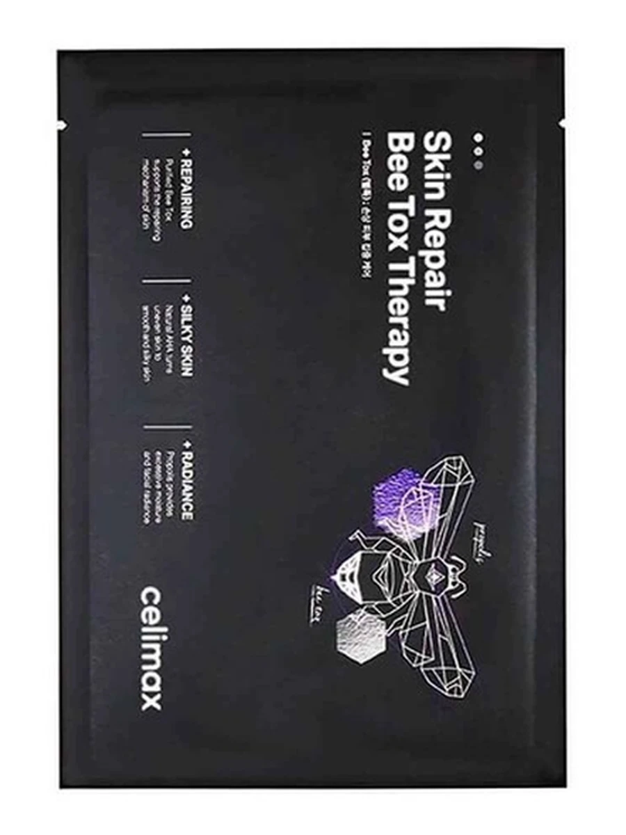 Celimax skin repair bee tox mask