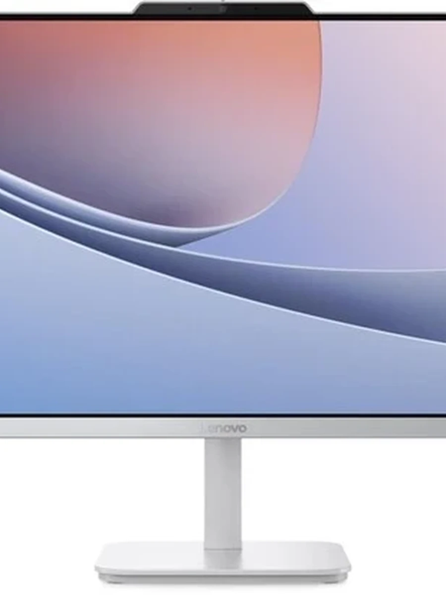 23.8" Моноблок Lenovo A100 N100/8GB/SSD 256GB/KB+M/NoOs/CLOUD_GREY