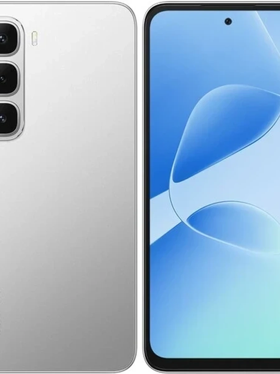 Смартфон INFINIX HOT 60i 8/256 [6.67"/4G/4.5G//NFC/Cam50Mpx/5200mAh/TITANIUM SILVER]