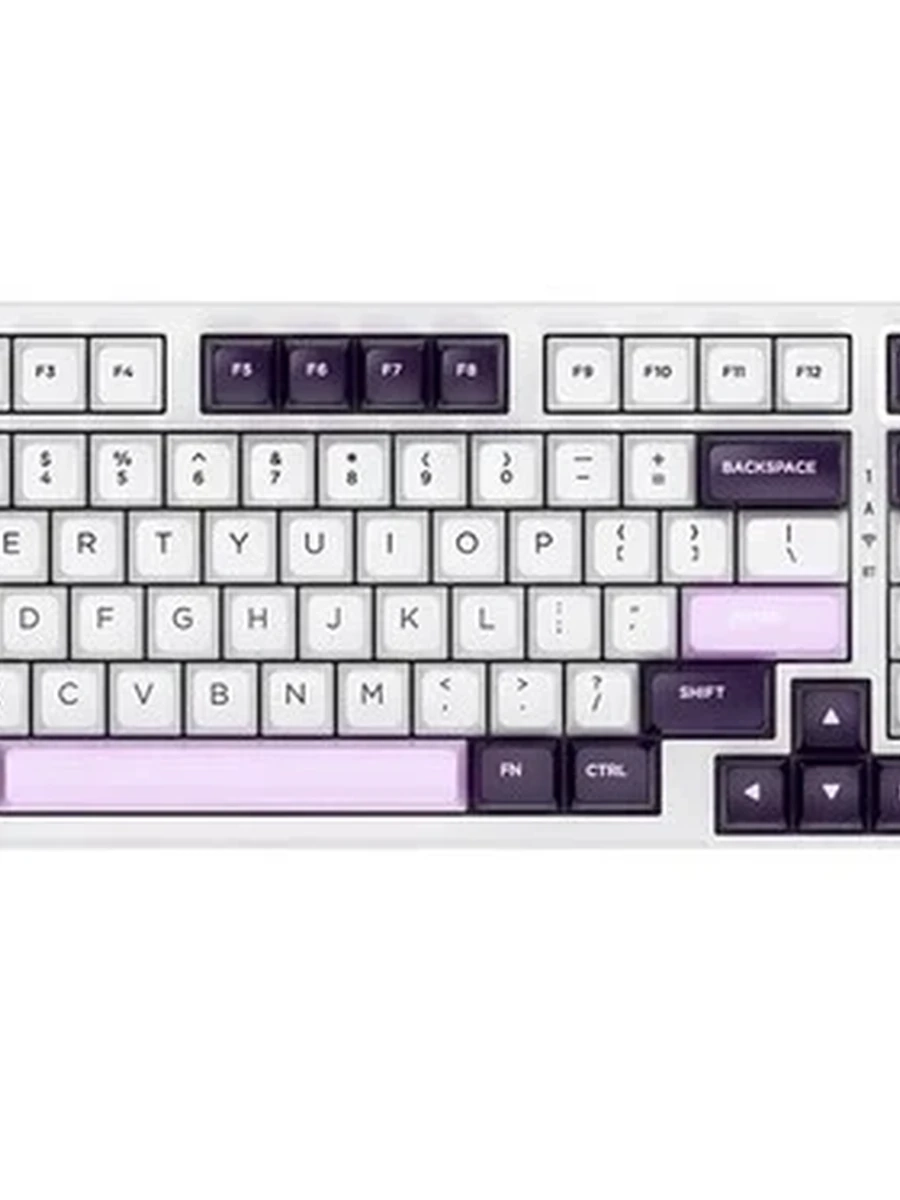 Клавиатура беспроводная ATK V98 PRO V2 black currant [Crystal wine, 99, RGB, English]