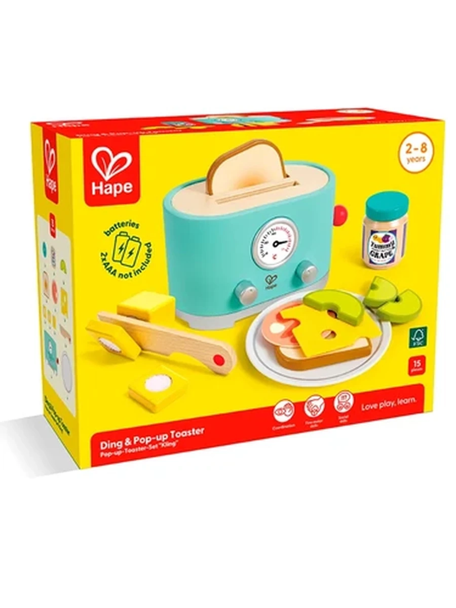 HAPE Игровой набор "Тостер" Вкусный завтрак