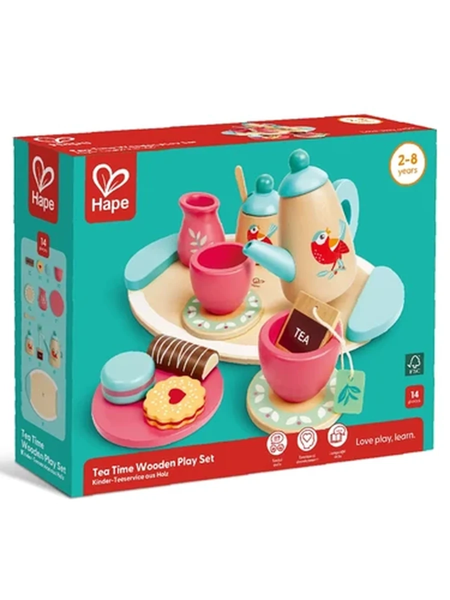 HAPE Детский игровой набор "Посудка" Время чаепития (Основная)