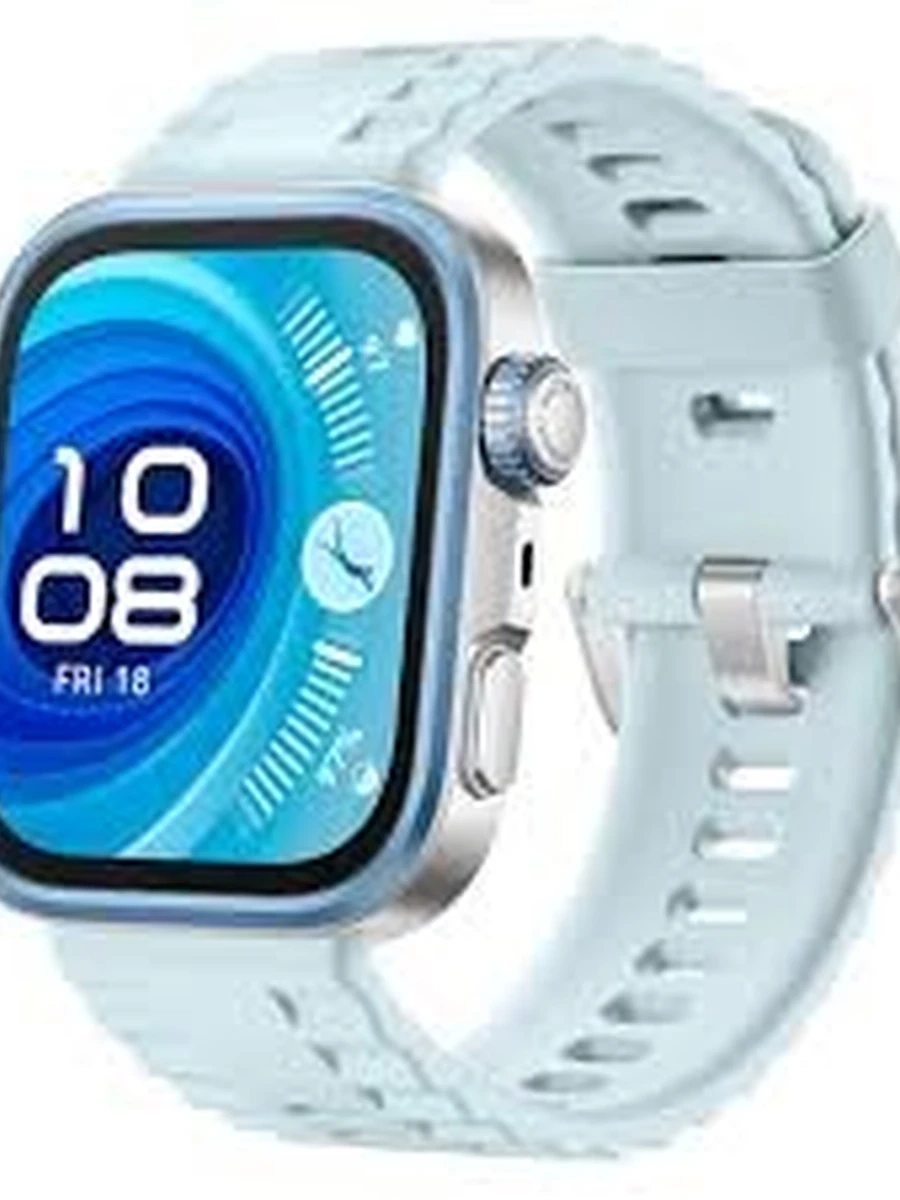 Часы Watch Fit-4 Pro new голубой