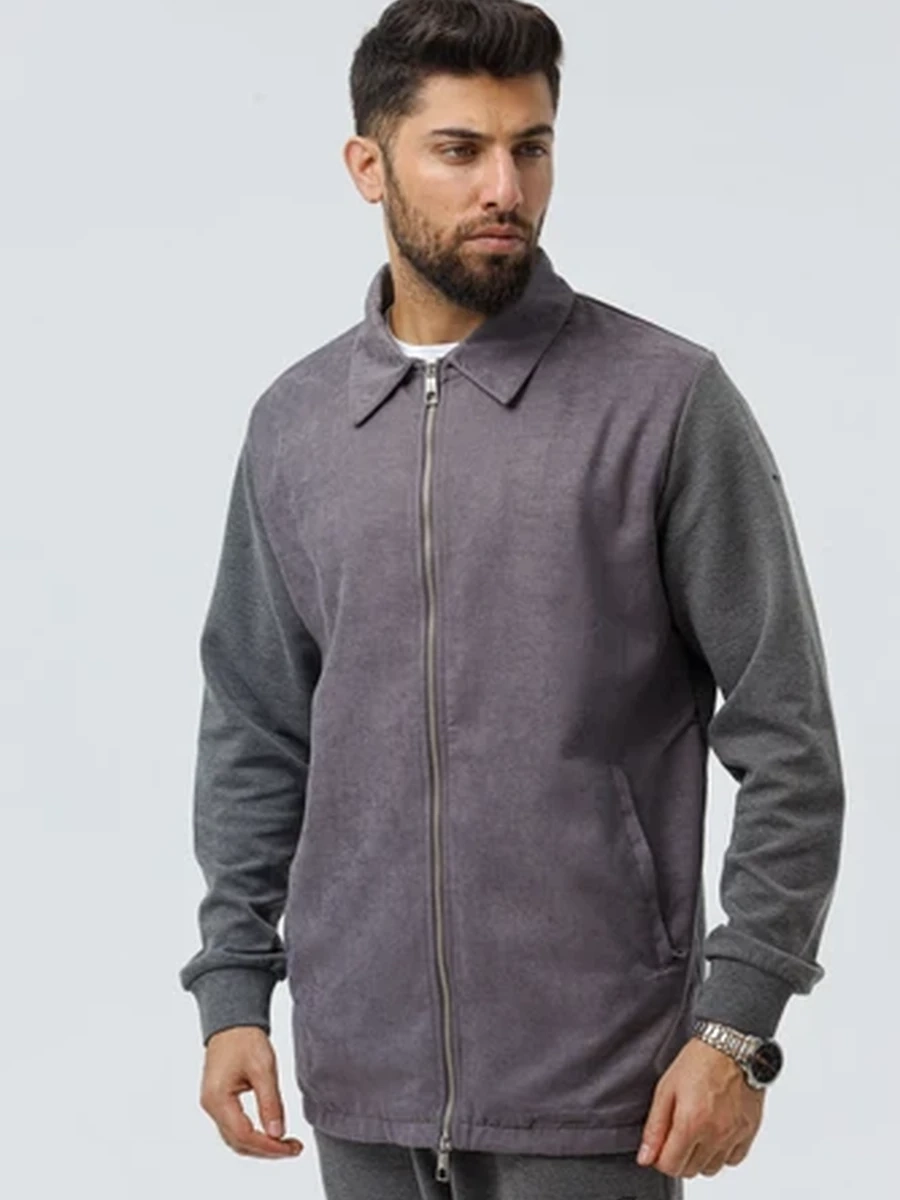 6631 Верх Костюм антрацит (56-3XL)