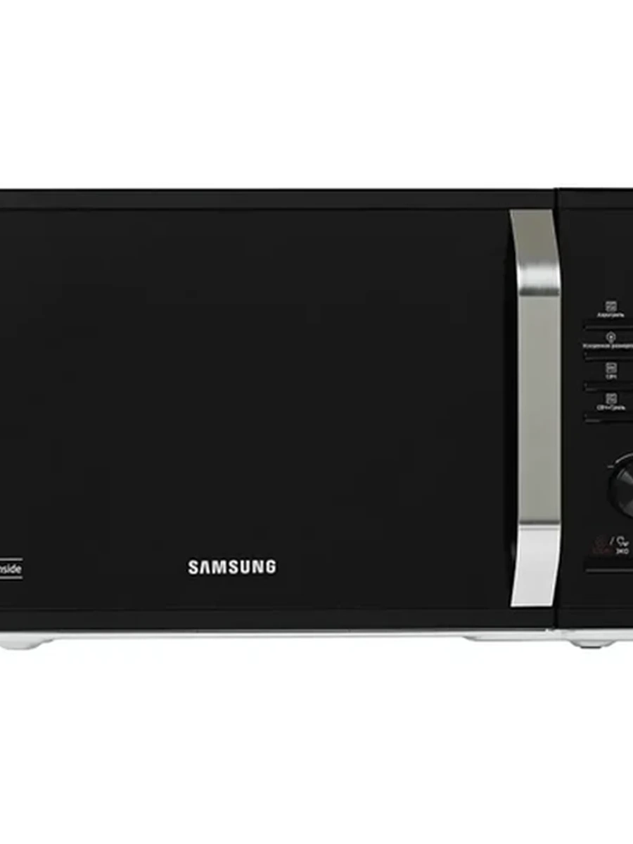 Микроволновая печь Samsung MG23K3575AK/BW, 23 л, чёрная