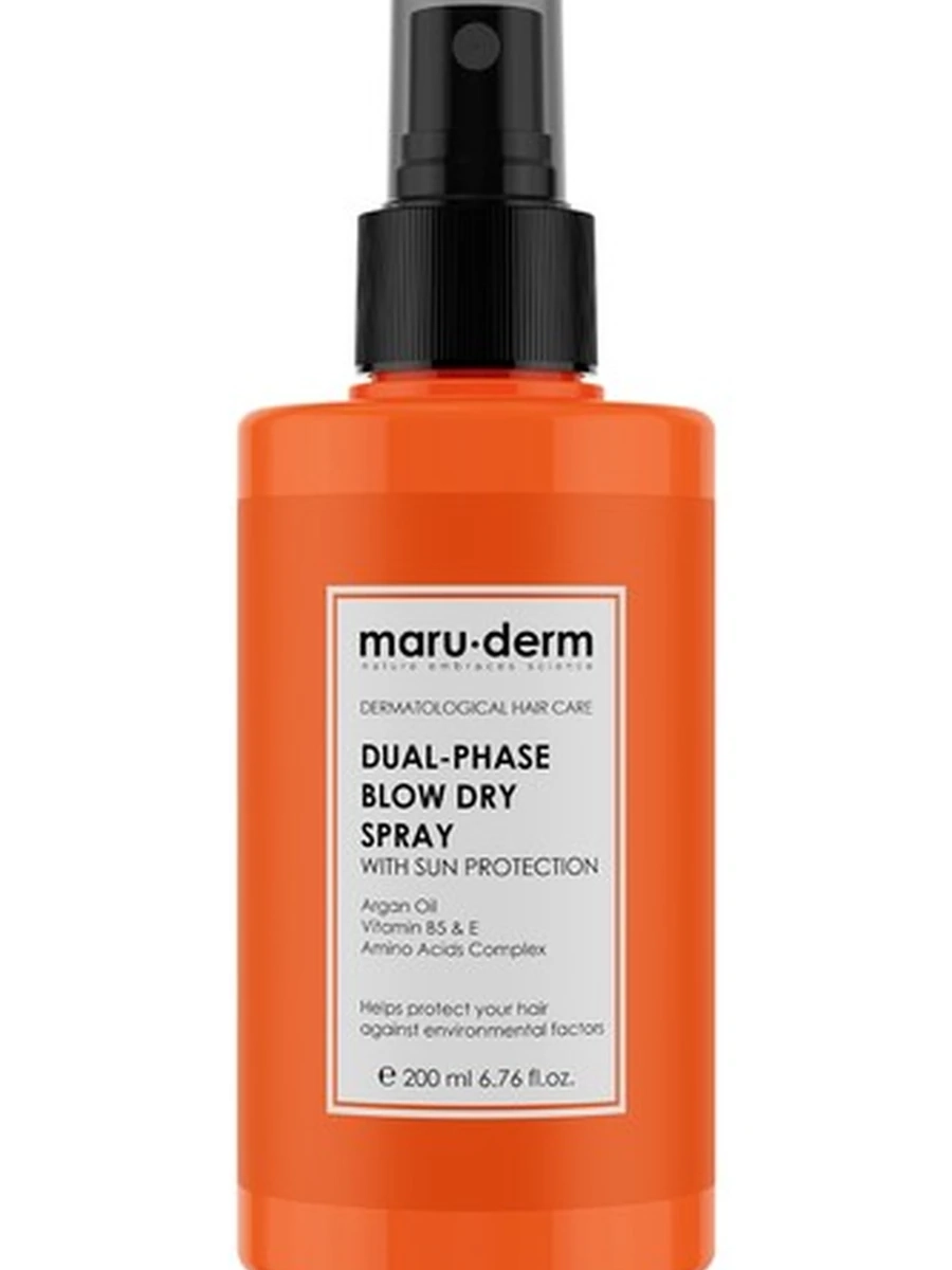 Maruderm Двухфазный спрей для укладки с защитой от солнца 200 ml