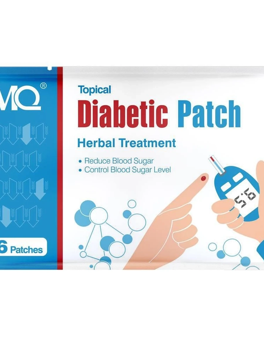 Пластырь при сахарном диабете Diabetic Patch 6 штук