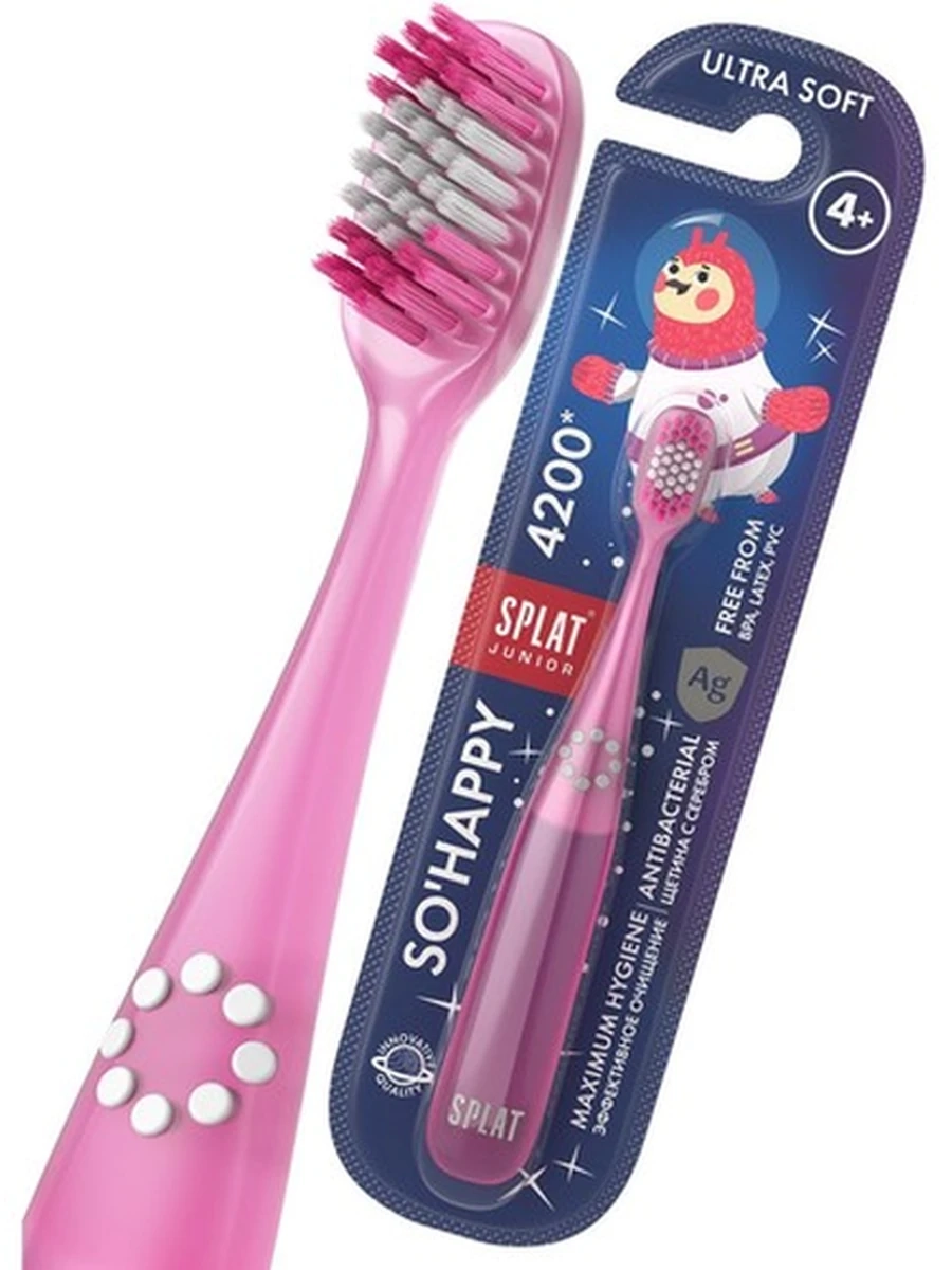 Зубная щетка д/детей ULTRA SOFT 4+