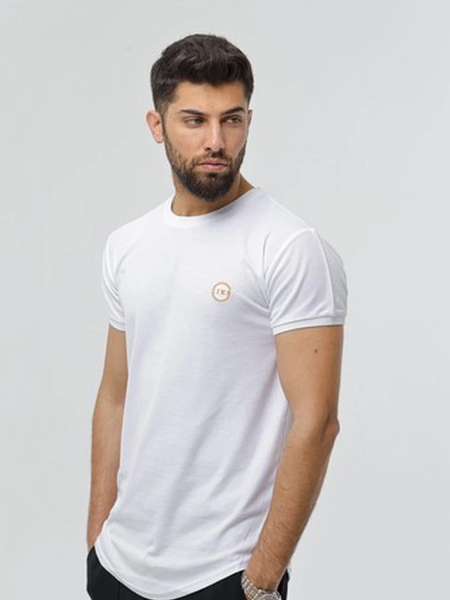 Футболка Antalya прямая белая (50-L)