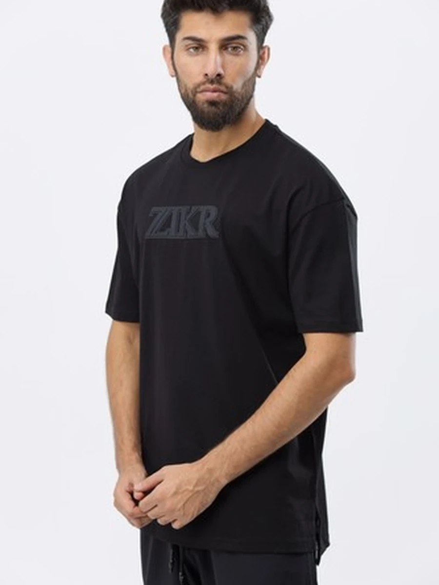 6775 Футболка ZIKR BLACK (50-L)